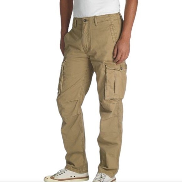 Levi's Cargo Pant Ace Twill Flap Classic Utility Pockets White Tab size 38 X 32 - Picture 1 of 12